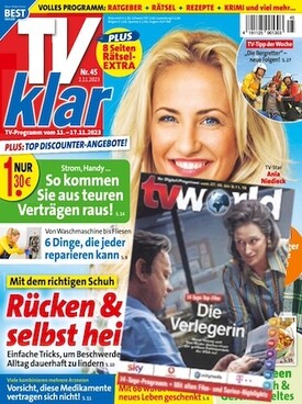 Zeitschrift TV Klar TV world Abo